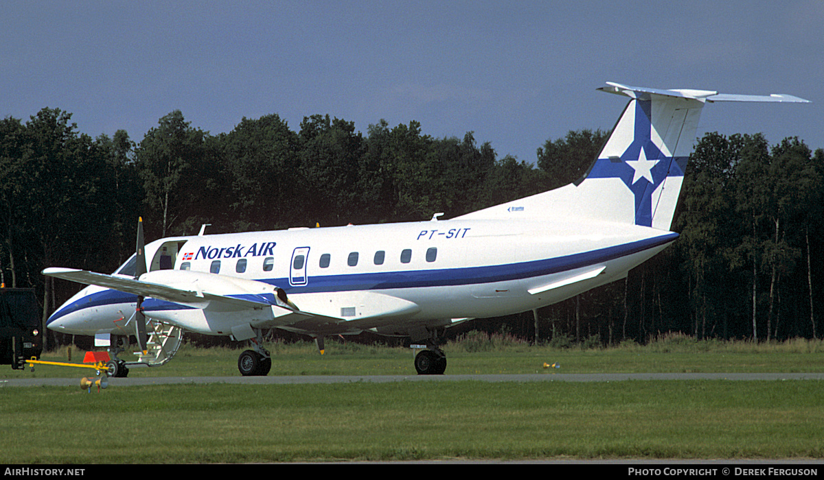 Aircraft Photo of PT-SIT | Embraer EMB-120RT Brasilia | Norsk Air | AirHistory.net #610945