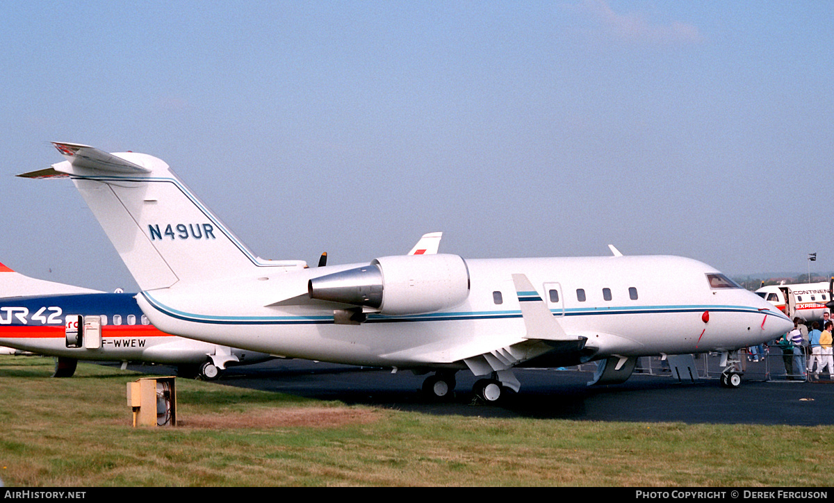 Aircraft Photo of N49UR | Canadair Challenger 601-3A (CL-600-2B16) | AirHistory.net #610946