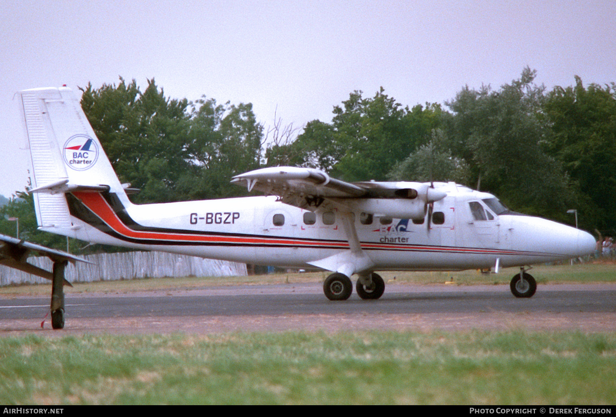 Aircraft Photo of G-BGZP | De Havilland Canada DHC-6-300 Twin Otter | Hubbardair | AirHistory.net #610953