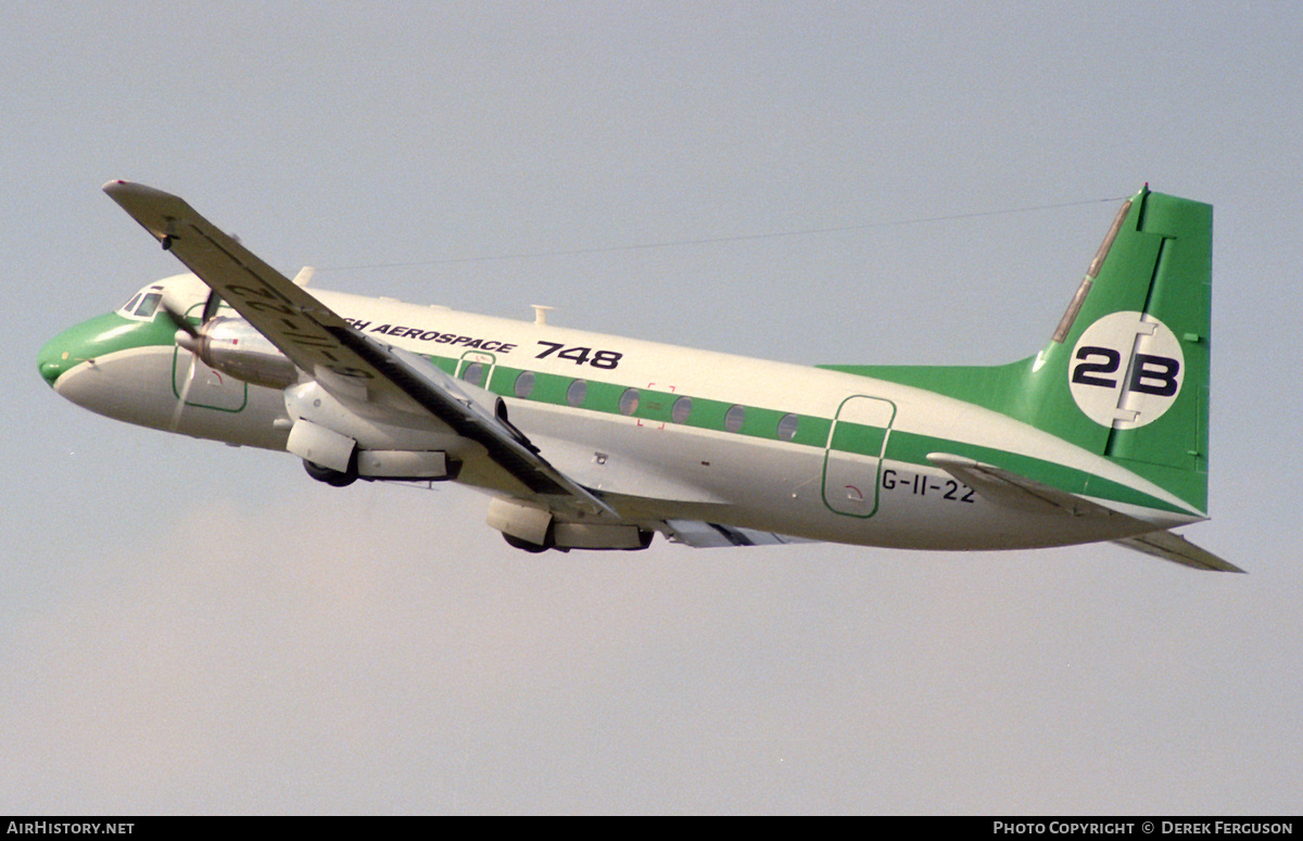 Aircraft Photo of G-11-22 | British Aerospace BAe-748 Srs2B/402 | British Aerospace | AirHistory.net #610954