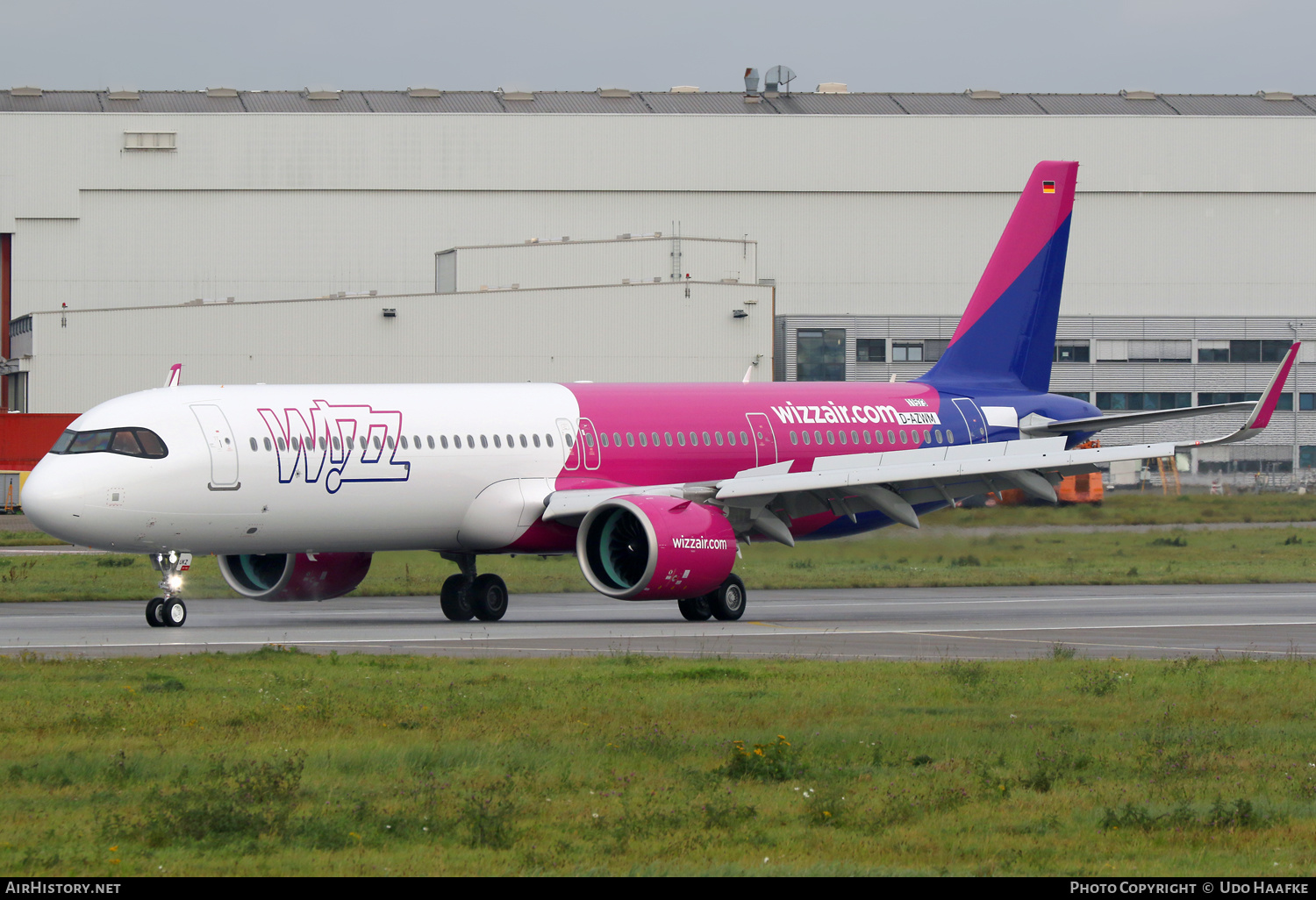 Aircraft Photo of D-AZWM / G-WUKZ | Airbus A321-251NX | Wizz Air | AirHistory.net #610979