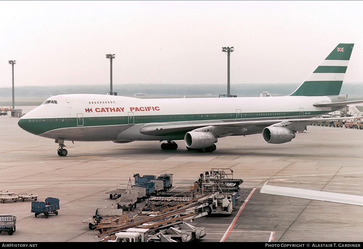 Aircraft Photo of VR-HIF | Boeing 747-267B | Cathay Pacific Airways | AirHistory.net #610981