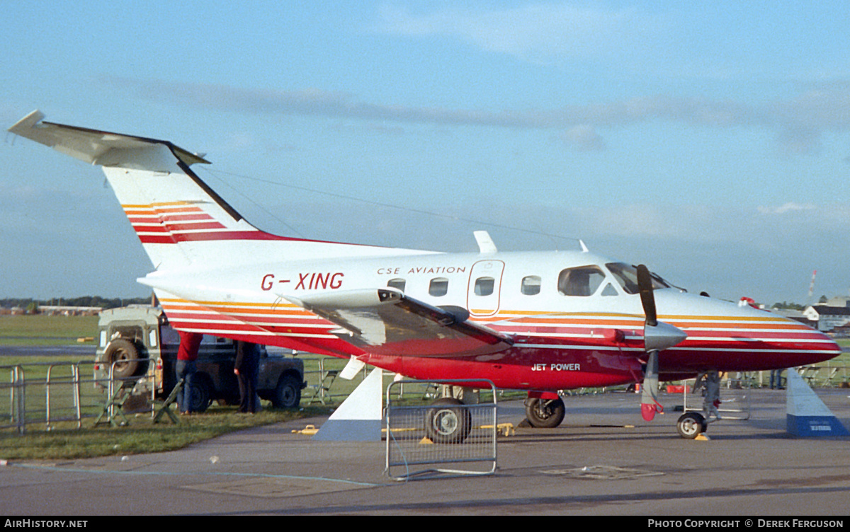 Aircraft Photo of G-XING | Embraer EMB-121A Xingu | CSE Aviation | AirHistory.net #610983