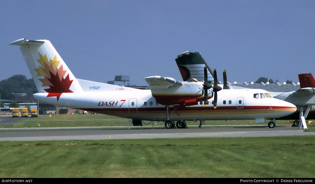 Aircraft Photo of C-GNBX | De Havilland Canada DHC-7-100 Dash 7 | De Havilland Canada | AirHistory.net #610988