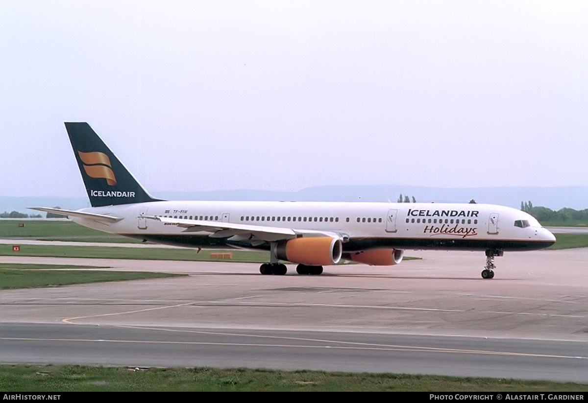 Aircraft Photo of TF-FIW | Boeing 757-27B | Icelandair Holidays | AirHistory.net #610991