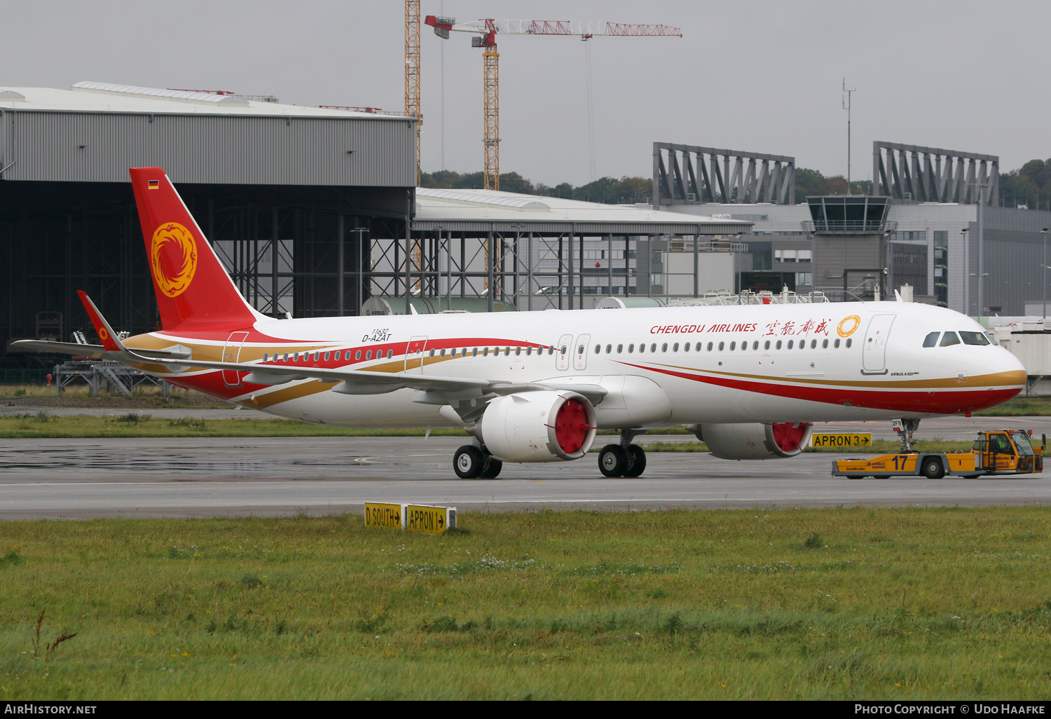 Aircraft Photo of D-AZAT / B-32F9 | Airbus A321-251NX | Chengdu Airlines | AirHistory.net #610997
