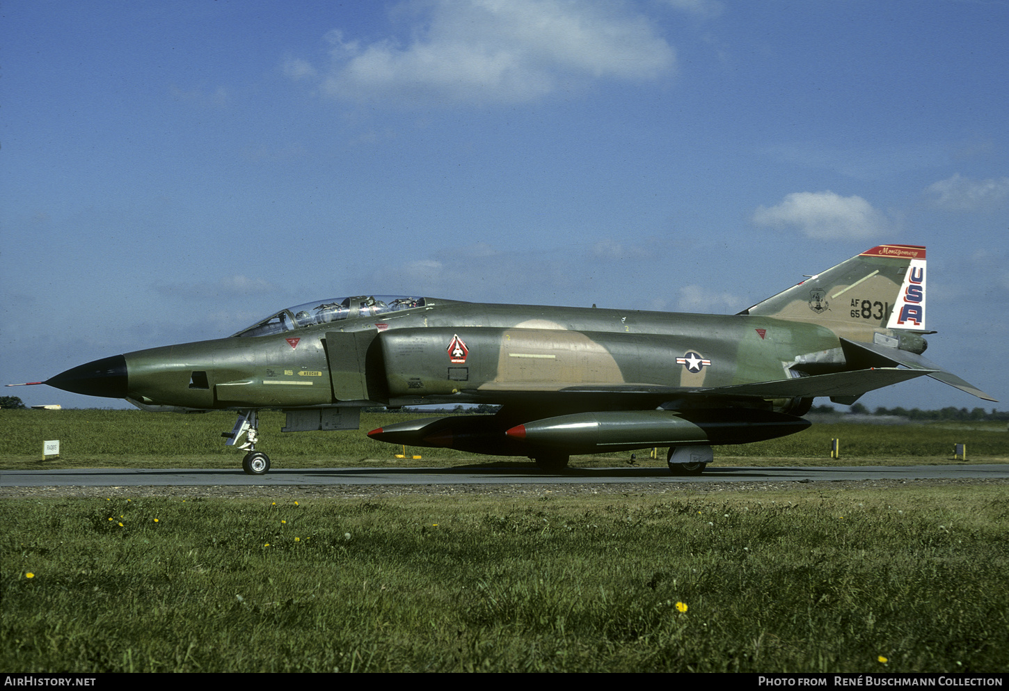 Aircraft Photo of 65-0831 / AF 65-831 | McDonnell RF-4C Phantom II | USA - Air Force | AirHistory.net #611003