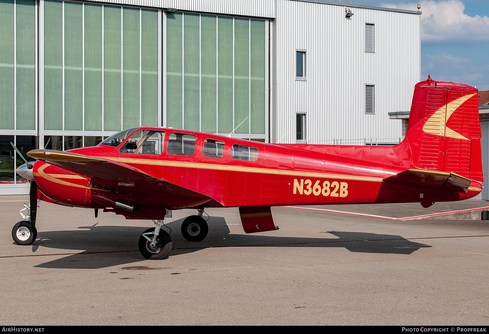 Aircraft Photo of N3682B | Beech 50 Twin Bonanza | AirHistory.net #611005
