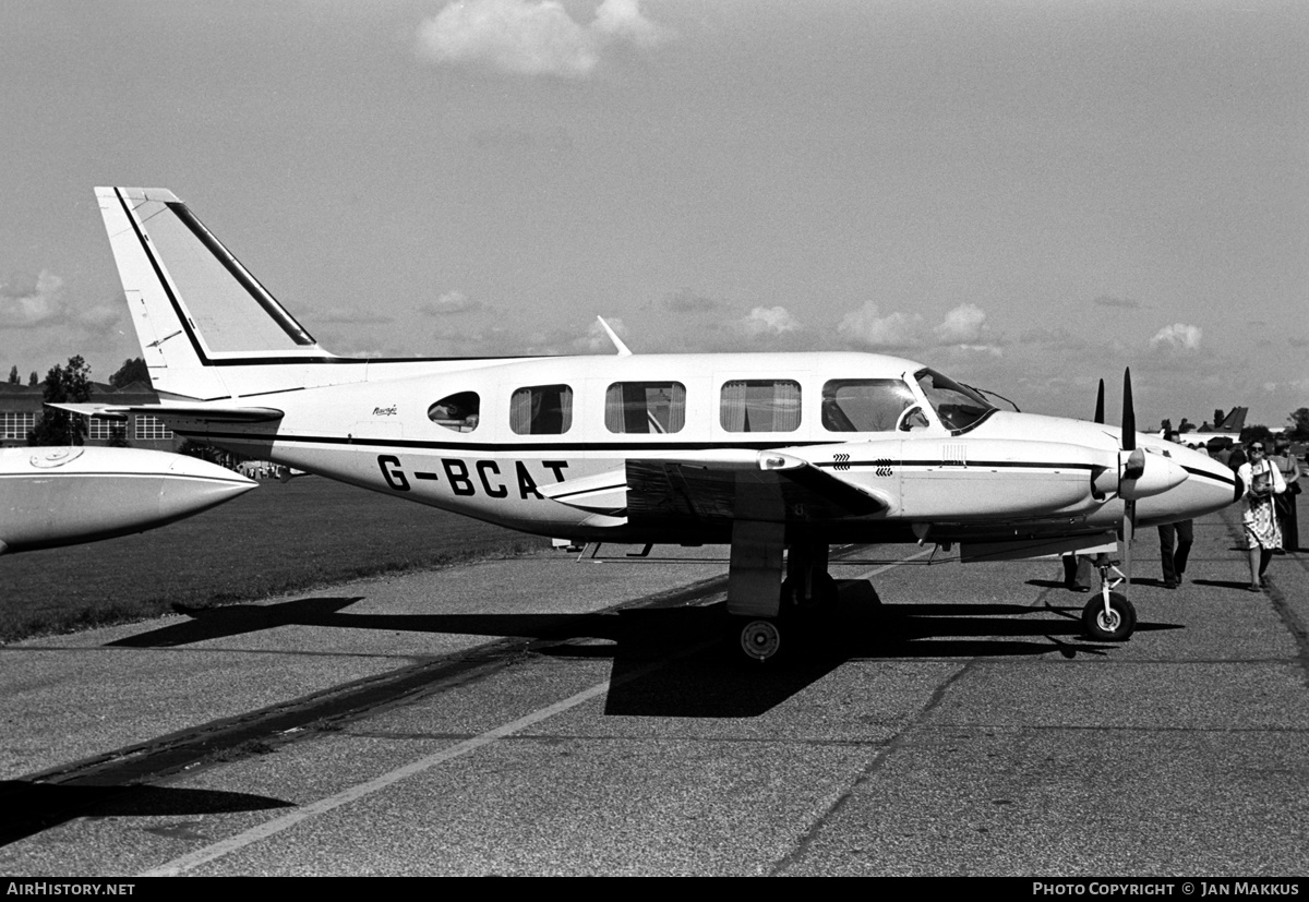 Aircraft Photo of G-BCAT | Piper PA-31-310 Navajo B | AirHistory.net #611008