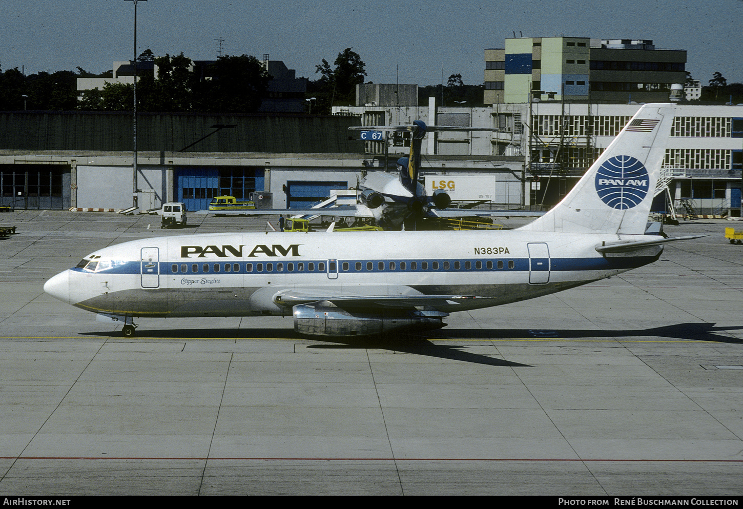 Aircraft Photo of N383PA | Boeing 737-2A9C | Pan American World Airways - Pan Am | AirHistory.net #611010