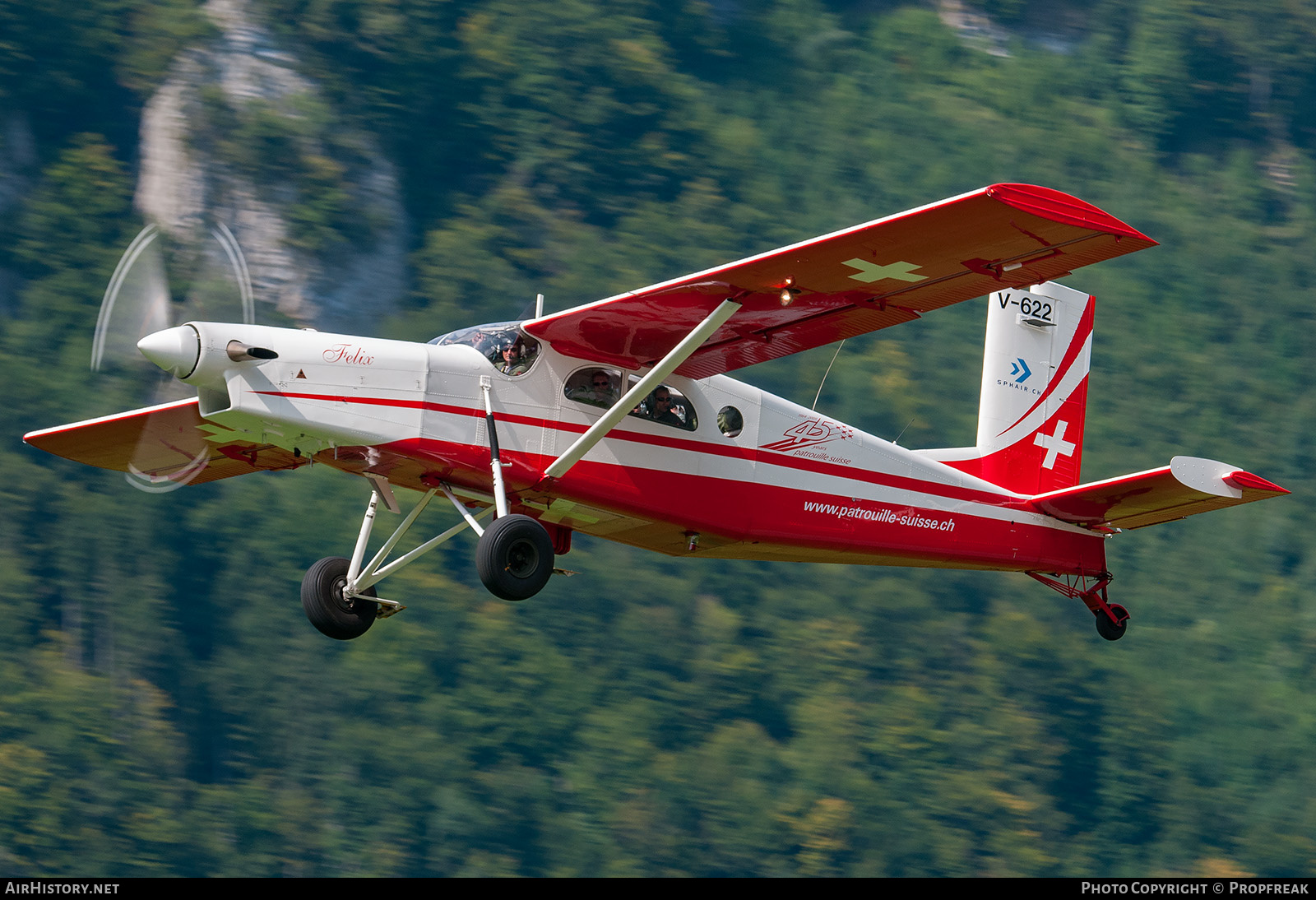 Aircraft Photo of V-622 | Pilatus PC-6/B2-H2M-1 Turbo Porter | Switzerland - Air Force | AirHistory.net #611017