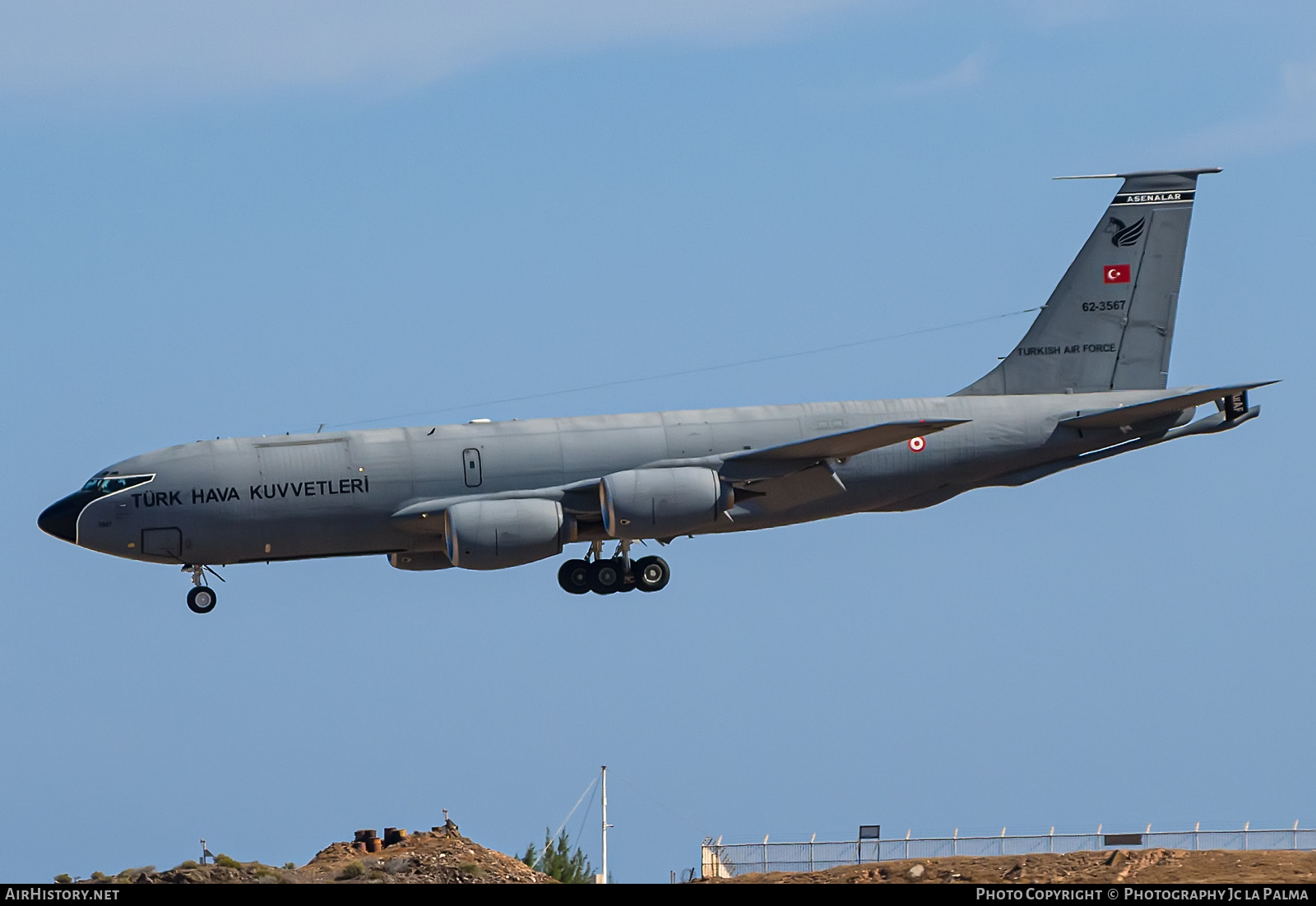 Aircraft Photo of 62-3567 / 3567 | Boeing KC-135A Stratotanker | Turkey - Air Force | AirHistory.net #611023