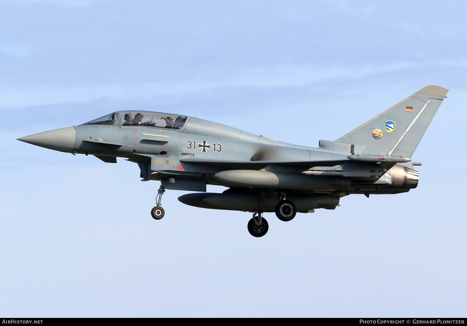 Aircraft Photo of 3113 | Eurofighter EF-2000 Typhoon T | Germany - Air Force | AirHistory.net #611025