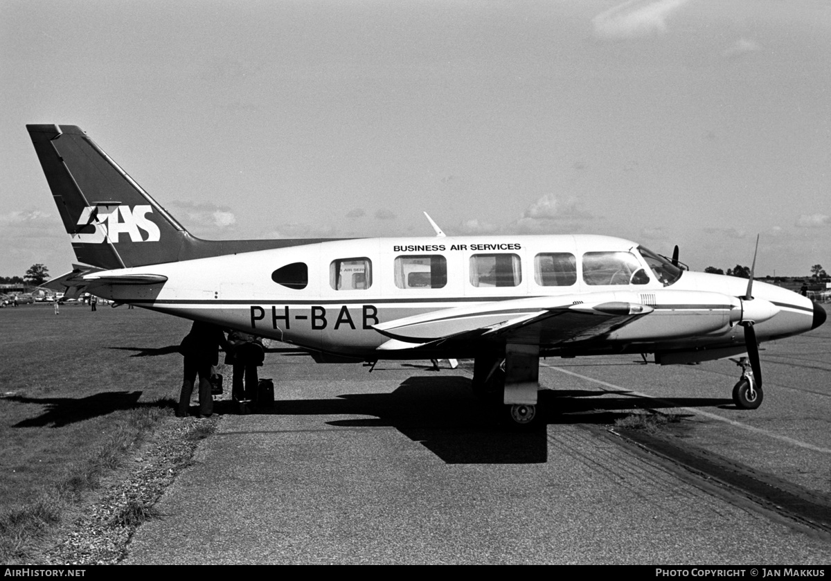 Aircraft Photo of PH-BAB | Piper PA-31-350 Navajo Chieftain | Business Air Services - BAS | AirHistory.net #611029