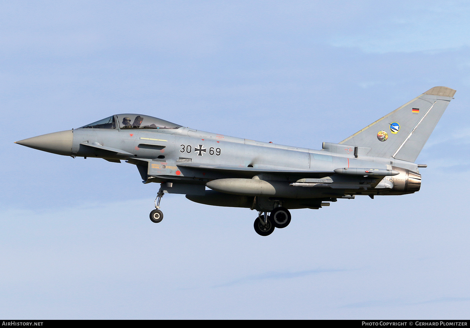 Aircraft Photo of 3069 | Eurofighter EF-2000 Typhoon S | Germany - Air Force | AirHistory.net #611032