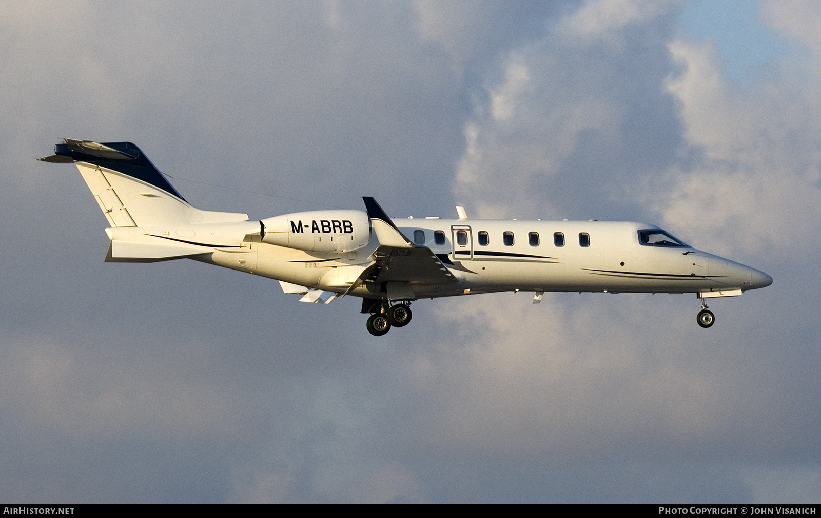 Aircraft Photo of M-ABRB | Learjet 45 | AirHistory.net #611037