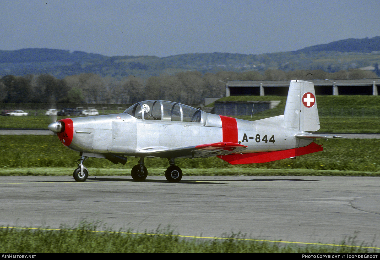 Aircraft Photo of A-844 | Pilatus P-3-05 | Switzerland - Air Force | AirHistory.net #611043