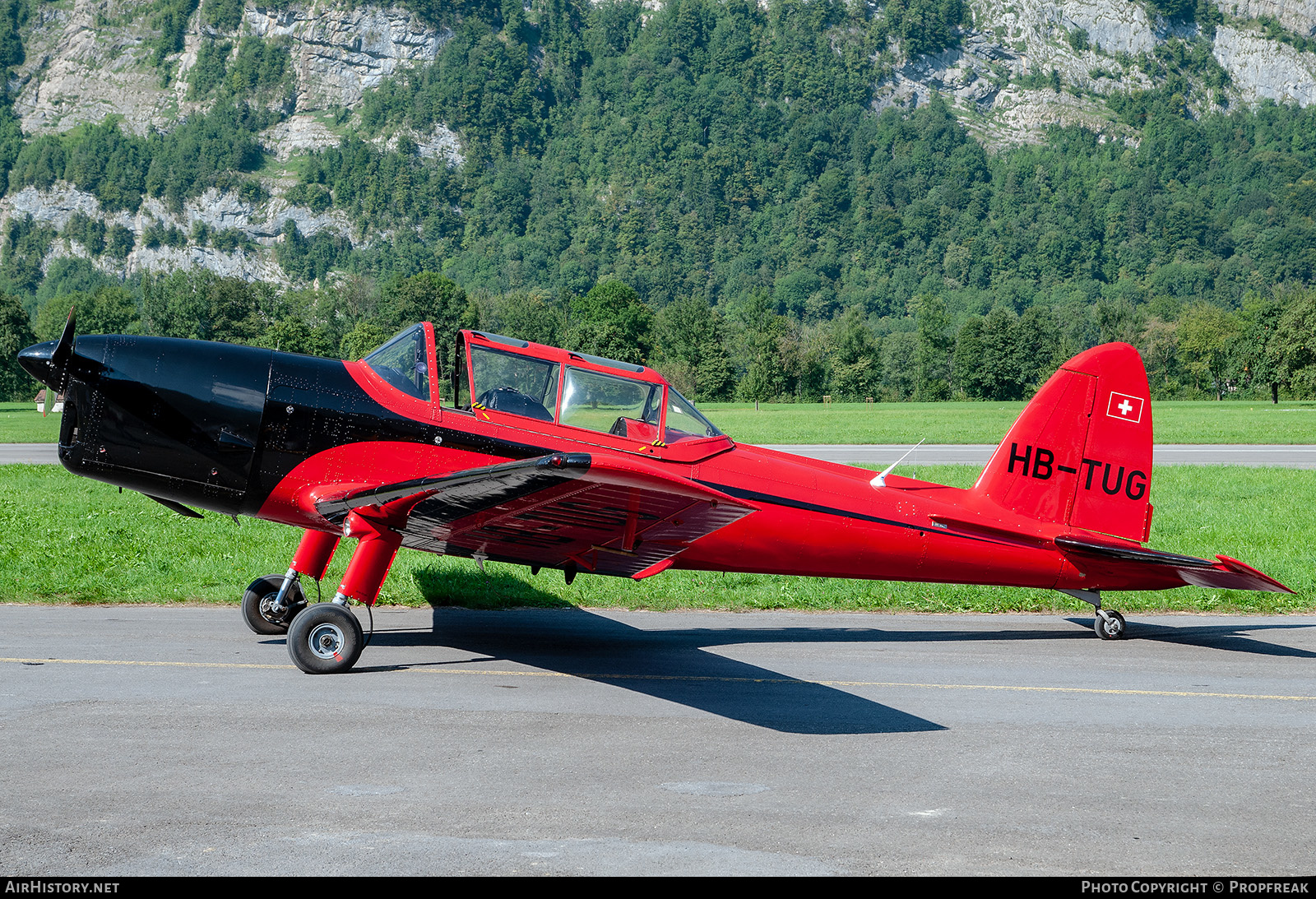 Aircraft Photo of HB-TUG | De Havilland Canada DHC-1 Chipmunk Mk22 | AirHistory.net #611051