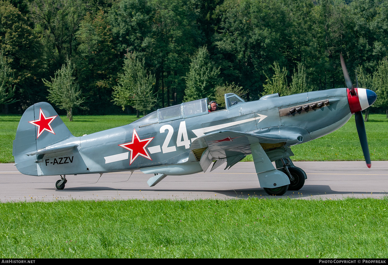 Aircraft Photo of F-AZZV | Yakovlev Yak-3UA | Soviet Union - Air Force | AirHistory.net #611052