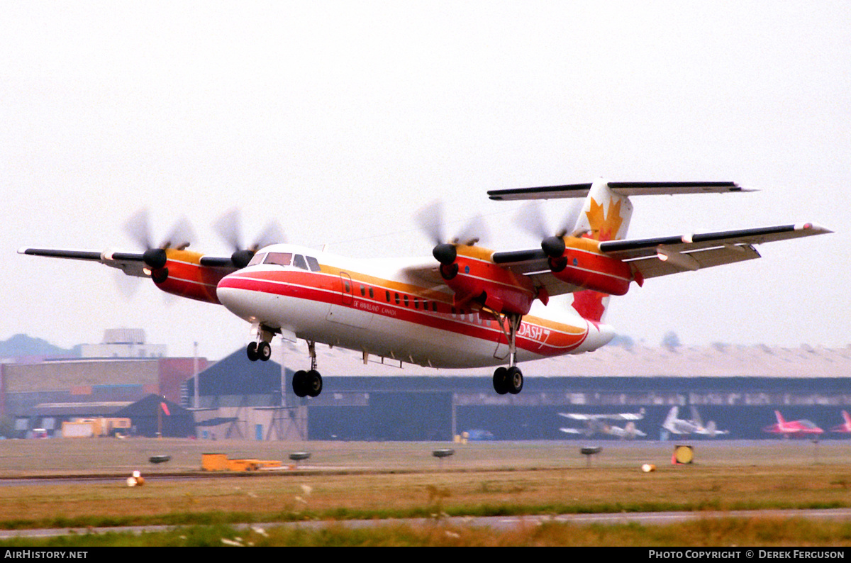 Aircraft Photo of C-GNBX | De Havilland Canada DHC-7-100 Dash 7 | De Havilland Canada | AirHistory.net #611063