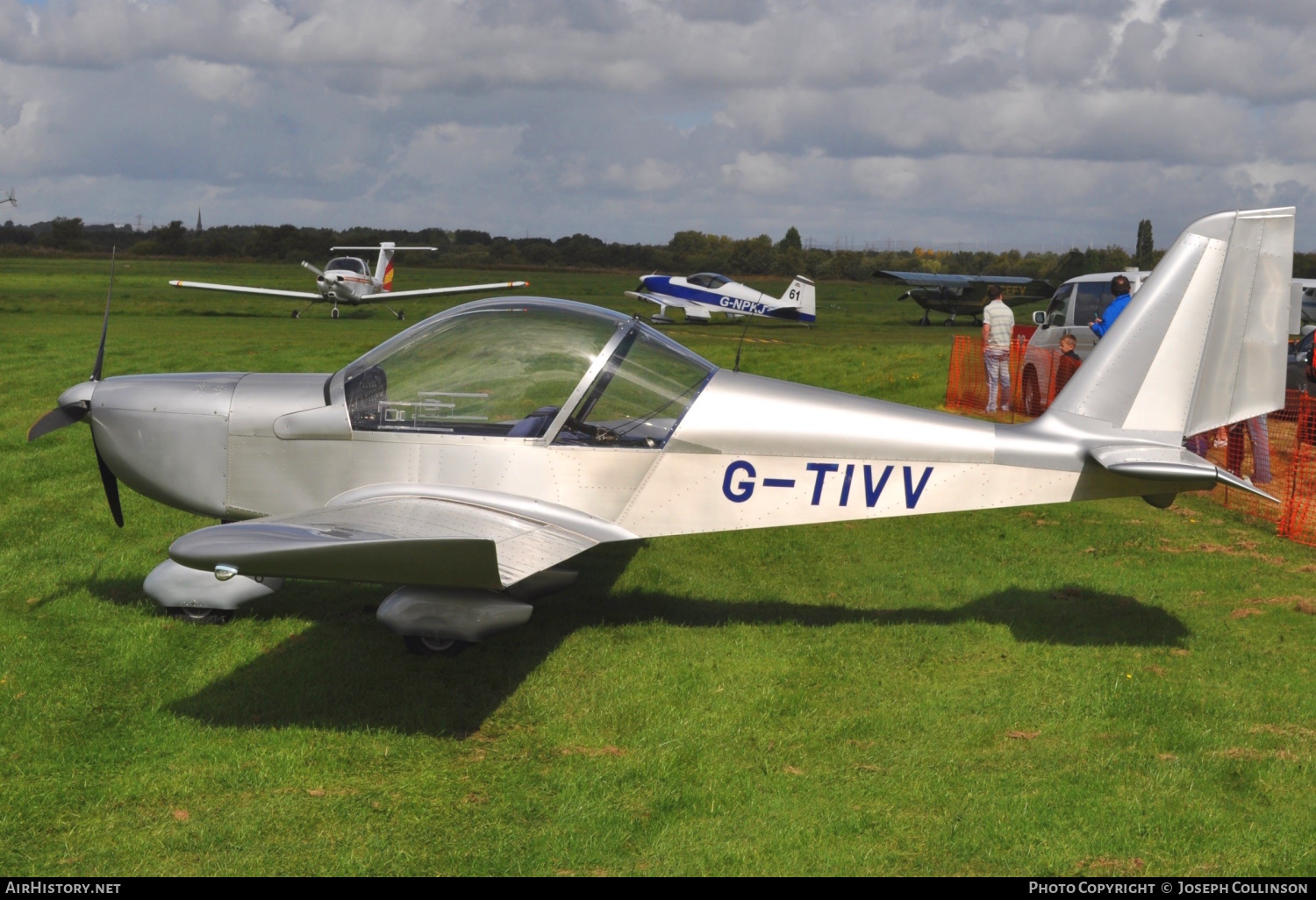 Aircraft Photo of G-TIVV | Evektor-Aerotechnik EV-97 Eurostar | AirHistory.net #611078