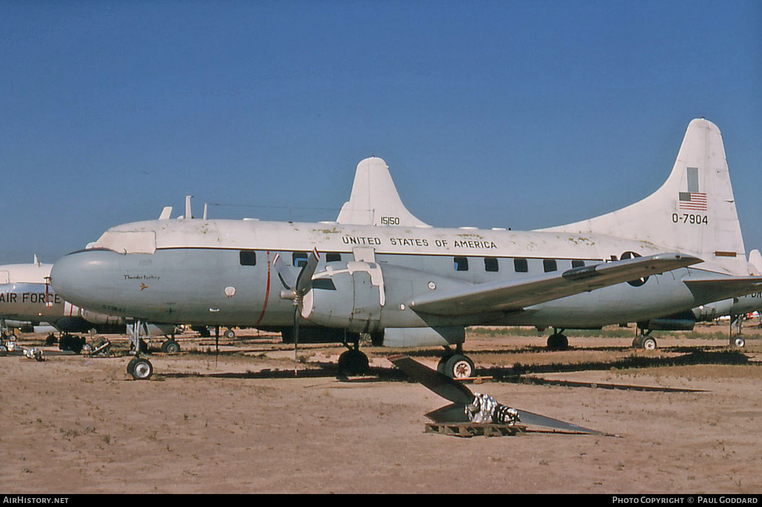 Aircraft Photo of 51-7904 / 0-7904 | Convair VT-29B | USA - Air Force | AirHistory.net #611106