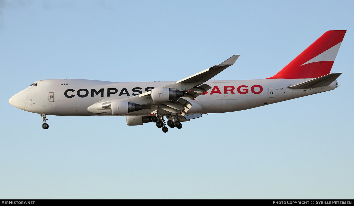 Aircraft Photo of LZ-CJA | Boeing 747-412F/SCD | Compass Air Cargo | AirHistory.net #611127