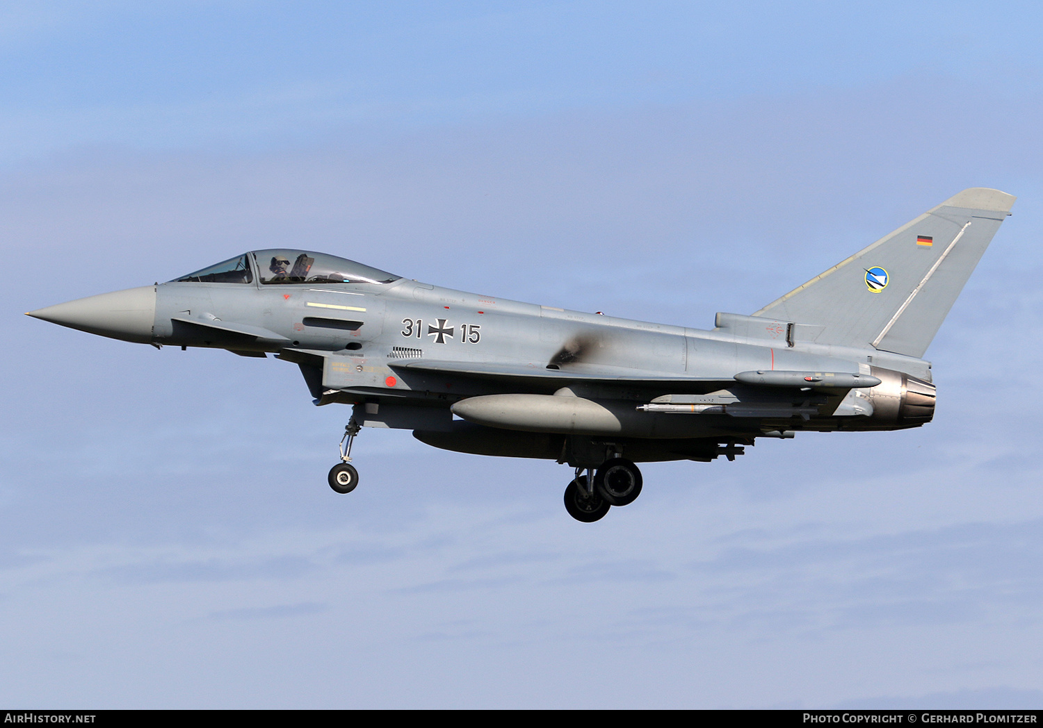 Aircraft Photo of 3115 | Eurofighter EF-2000 Typhoon S | Germany - Air Force | AirHistory.net #611147