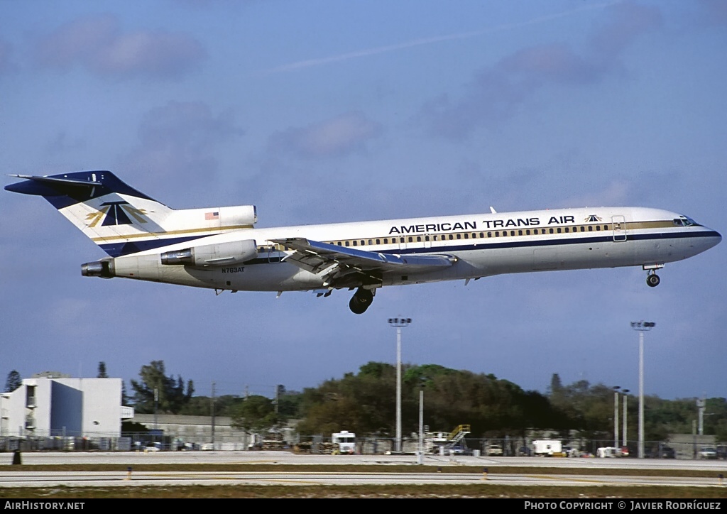 Aircraft Photo of N763AT | Boeing 727-264/Adv | American Trans Air - ATA | AirHistory.net #611159