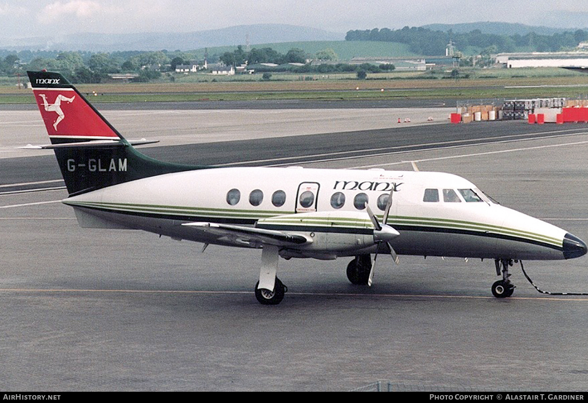Aircraft Photo of G-GLAM | British Aerospace BAe-... Jetstream 31 | Manx Airlines | AirHistory.net #611161