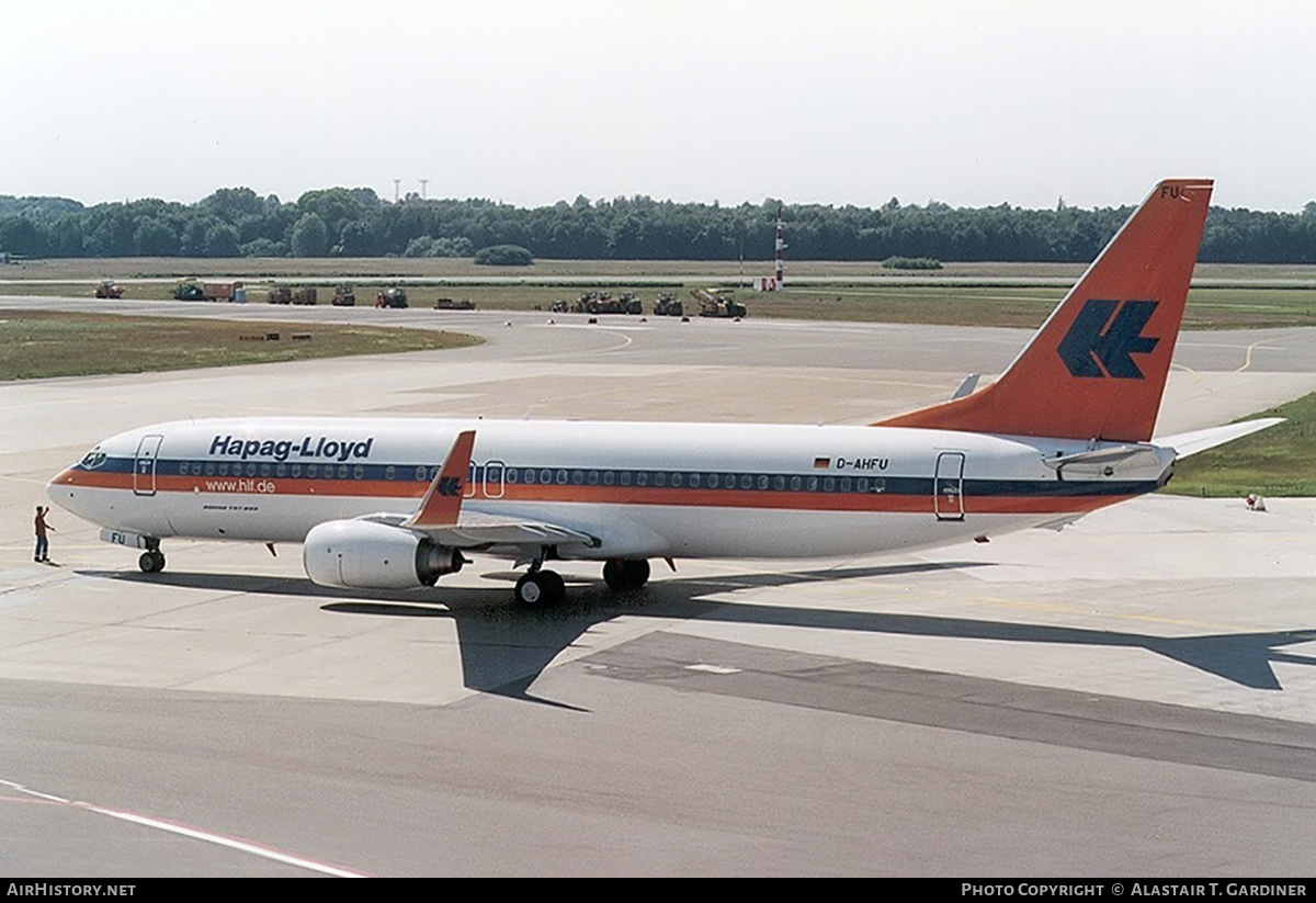 Aircraft Photo of D-AHFU | Boeing 737-8K5 | Hapag-Lloyd | AirHistory.net #611167