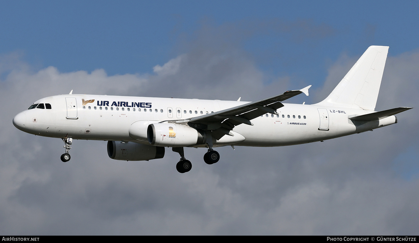 Aircraft Photo of LZ-BHL | Airbus A320-232 | UR Airlines | AirHistory.net #611174