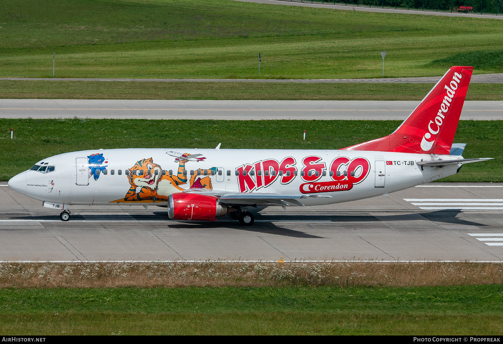 Aircraft Photo of TC-TJB | Boeing 737-3Q8 | Corendon Airlines | AirHistory.net #611195