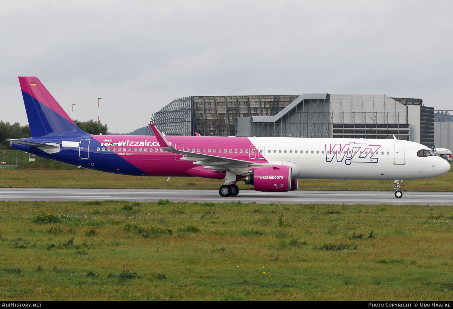 Aircraft Photo of D-AZWM / G-WUKZ | Airbus A321-251NX | Wizz Air | AirHistory.net #611196