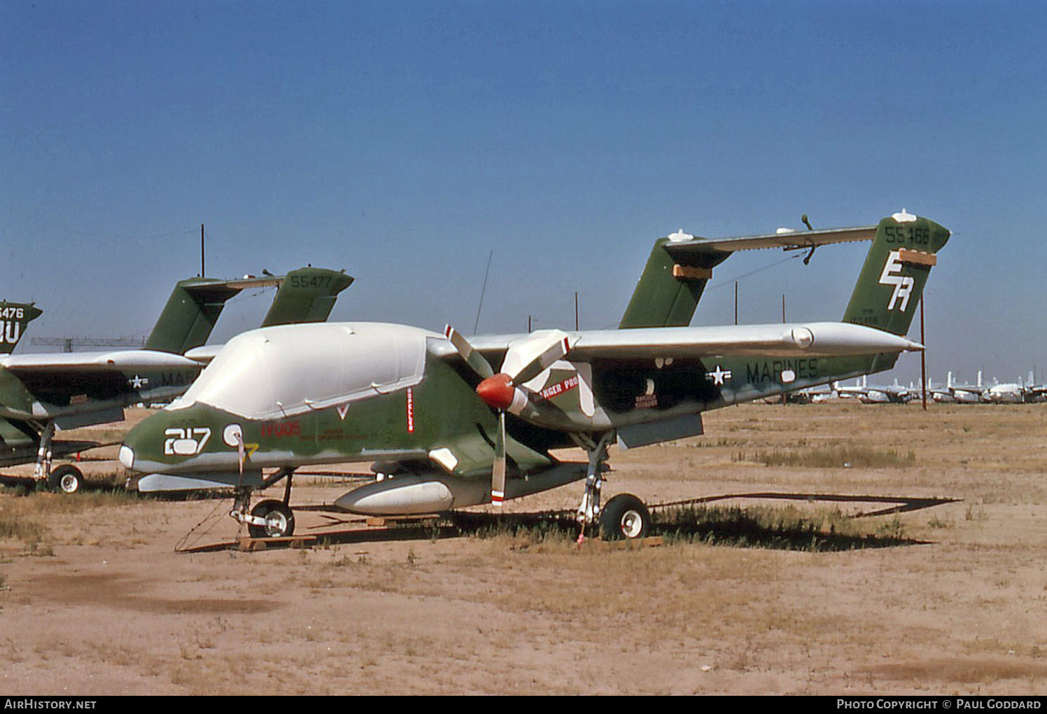 Aircraft Photo of 155466 | North American Rockwell OV-10A Bronco | USA - Marines | AirHistory.net #611202