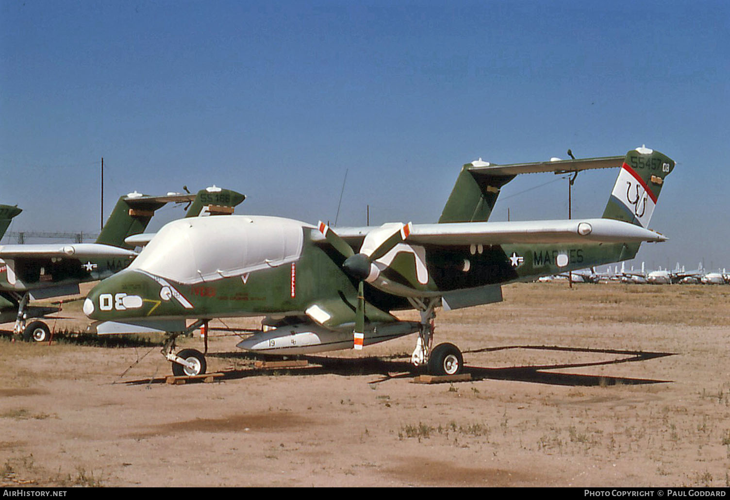 Aircraft Photo of 155457 / 55457 | North American Rockwell OV-10A Bronco | USA - Marines | AirHistory.net #611203