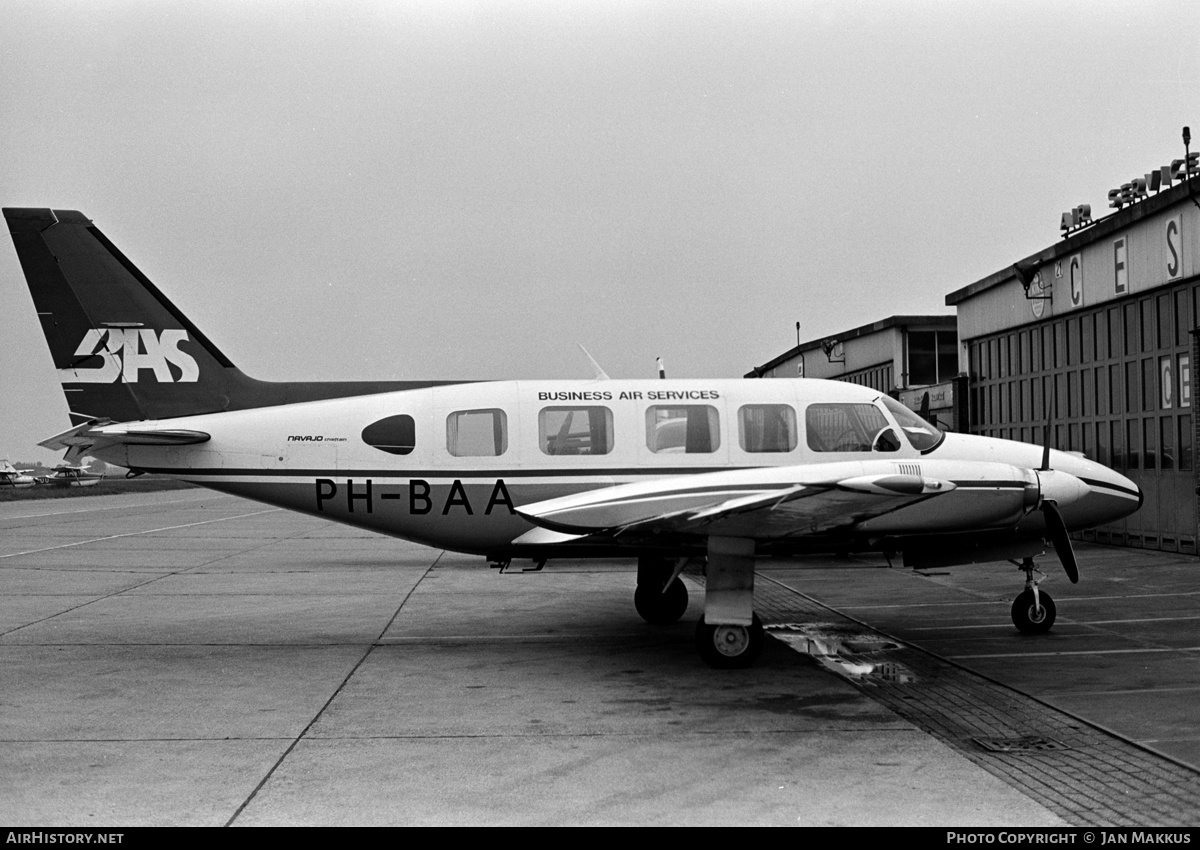 Aircraft Photo of PH-BAA | Piper PA-31-350 Navajo Chieftain | Business Air Services - BAS | AirHistory.net #611207