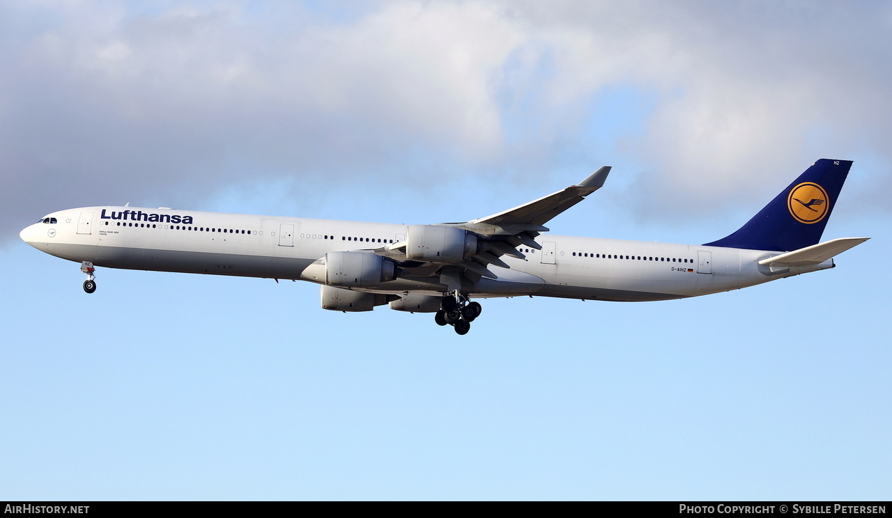 Aircraft Photo of D-AIHZ | Airbus A340-642 | Lufthansa | AirHistory.net #611219