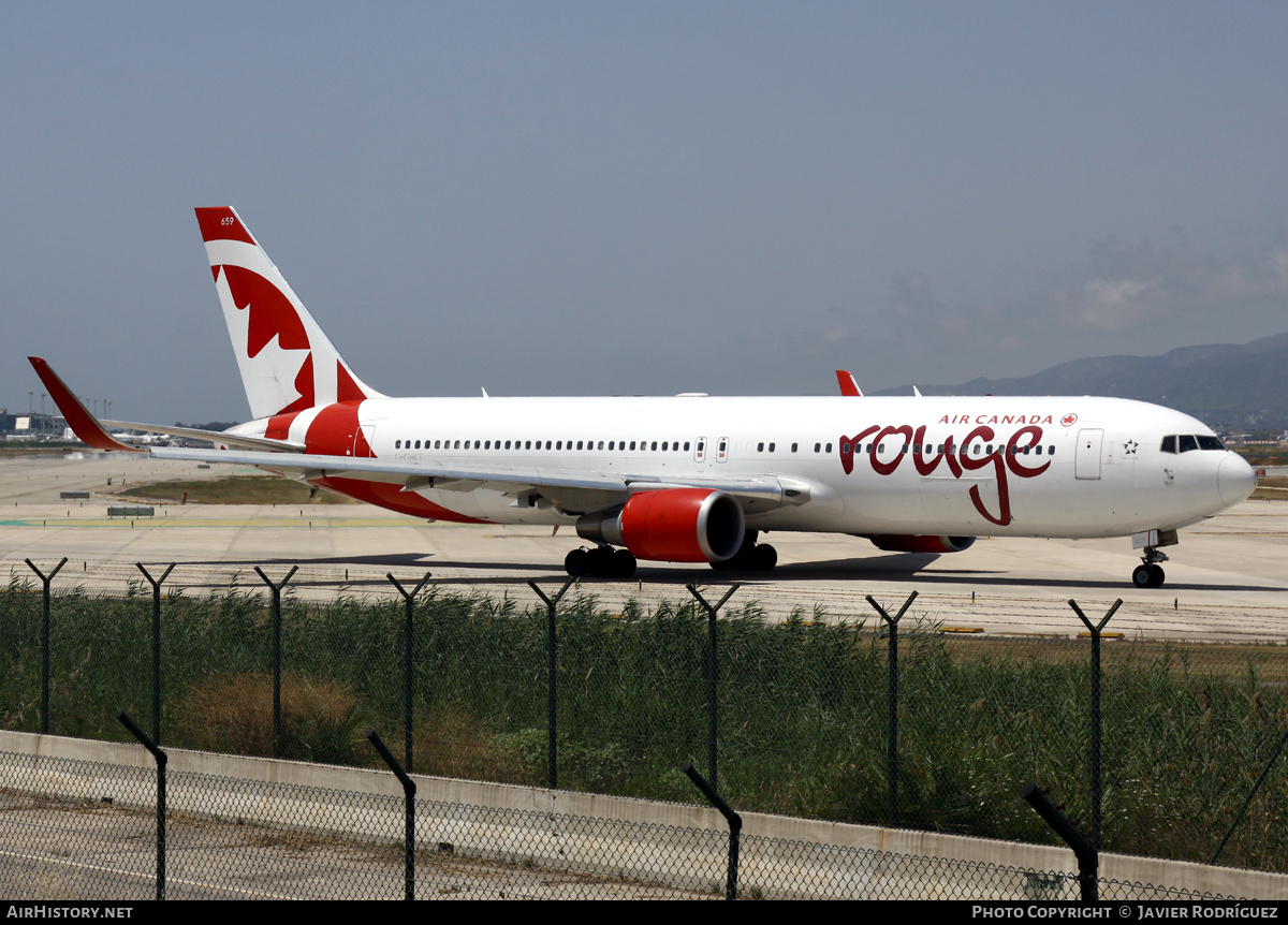 Aircraft Photo of C-GHLT | Boeing 767-333/ER | Air Canada Rouge | AirHistory.net #611229