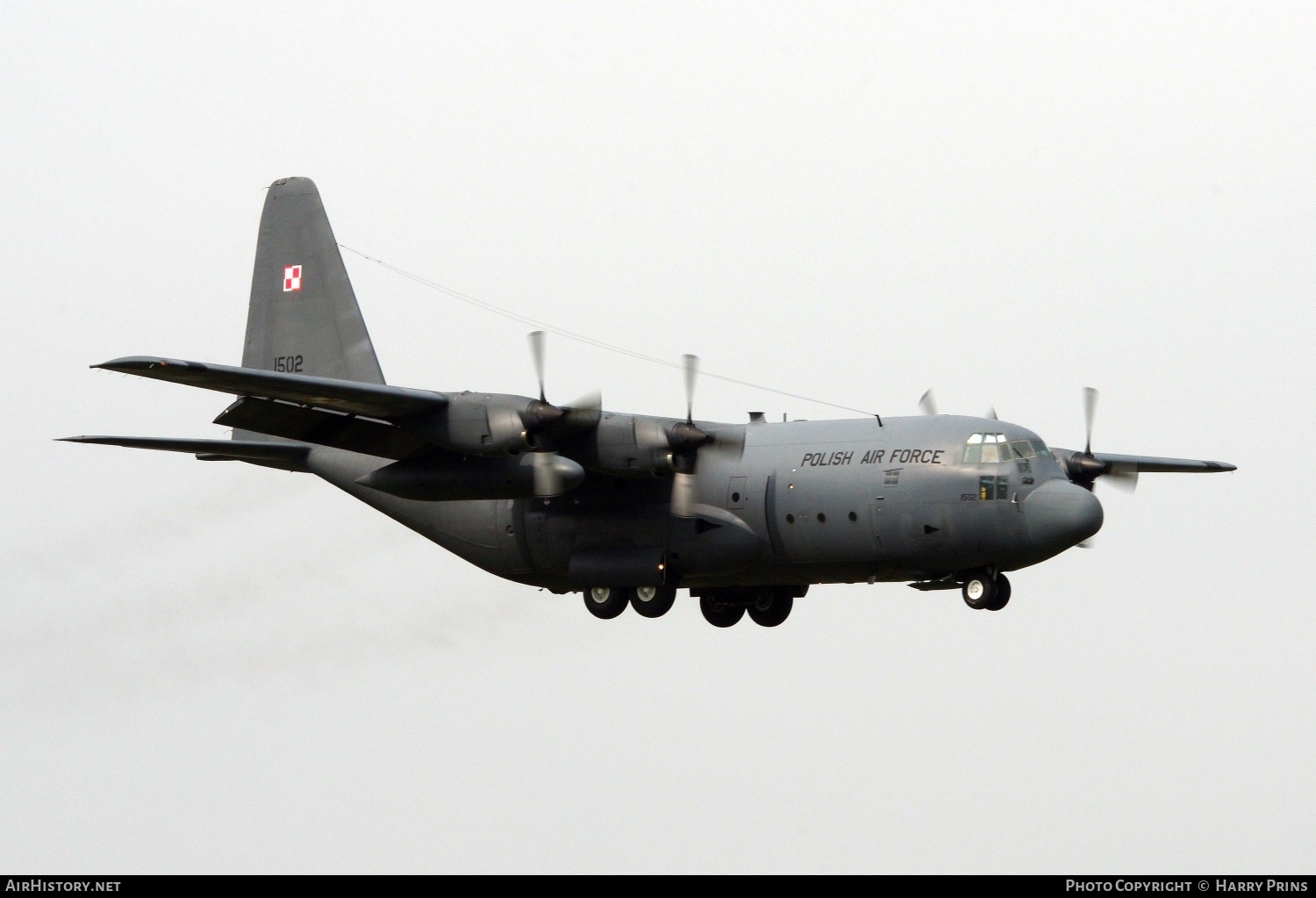 Aircraft Photo of 1502 | Lockheed C-130E Hercules (L-382) | Poland - Air Force | AirHistory.net #611276