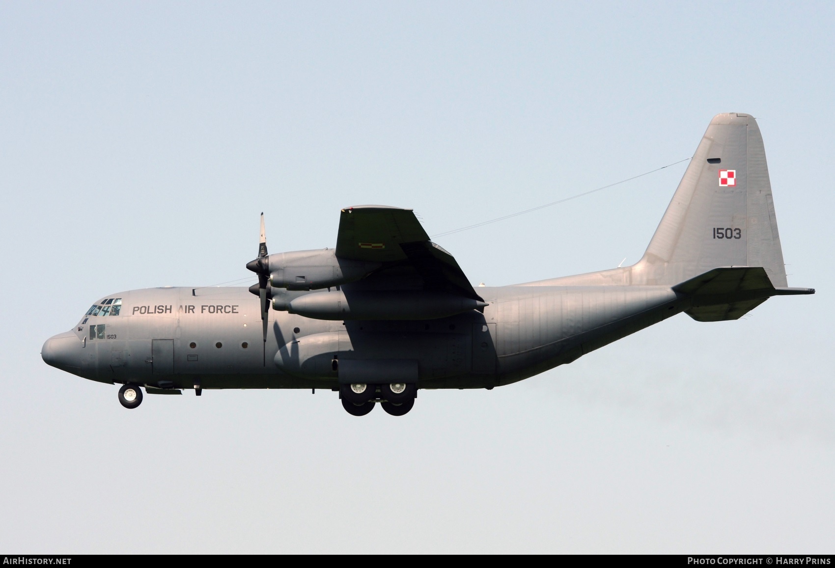 Aircraft Photo of 1503 | Lockheed C-130E Hercules (L-382) | Poland - Air Force | AirHistory.net #611278
