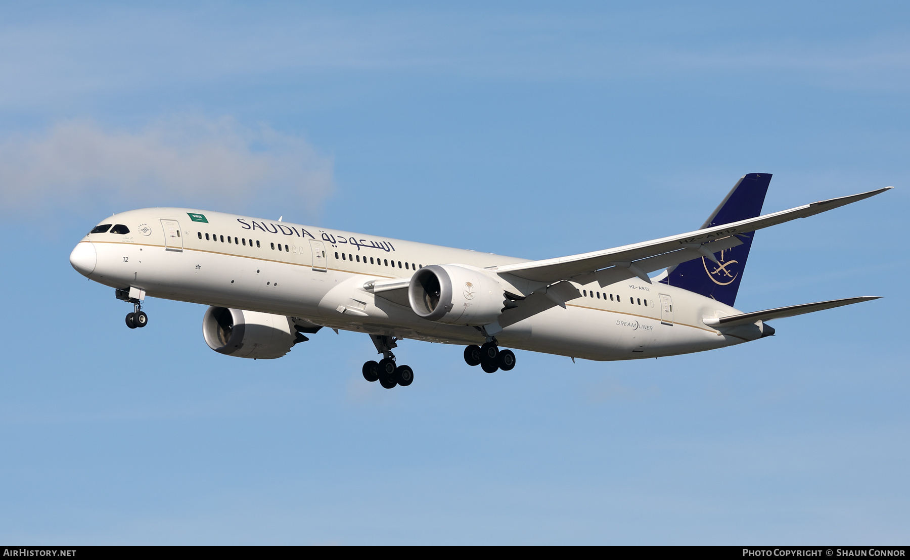 Aircraft Photo of HZ-AR12 | Boeing 787-9 Dreamliner | Saudia - Saudi Arabian Airlines | AirHistory.net #611281