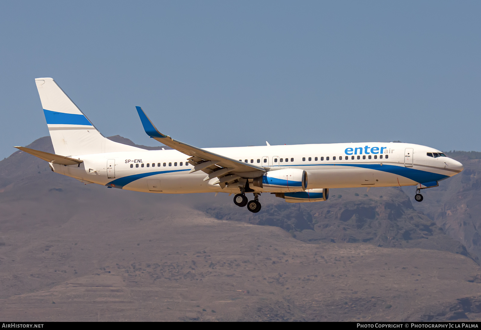 Aircraft Photo of SP-ENL | Boeing 737-8CX | Enter Air | AirHistory.net #611289