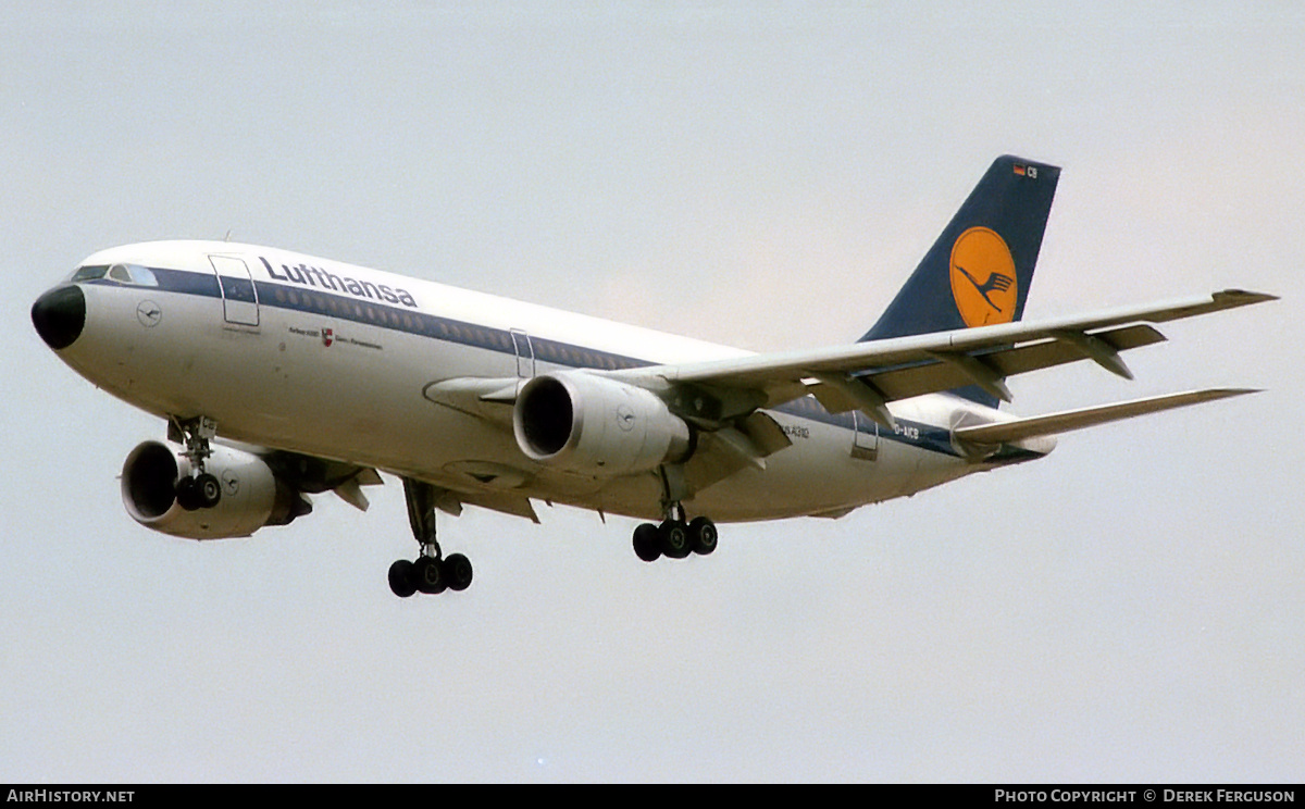 Aircraft Photo of D-AICB | Airbus A310-203 | Lufthansa | AirHistory.net #611293