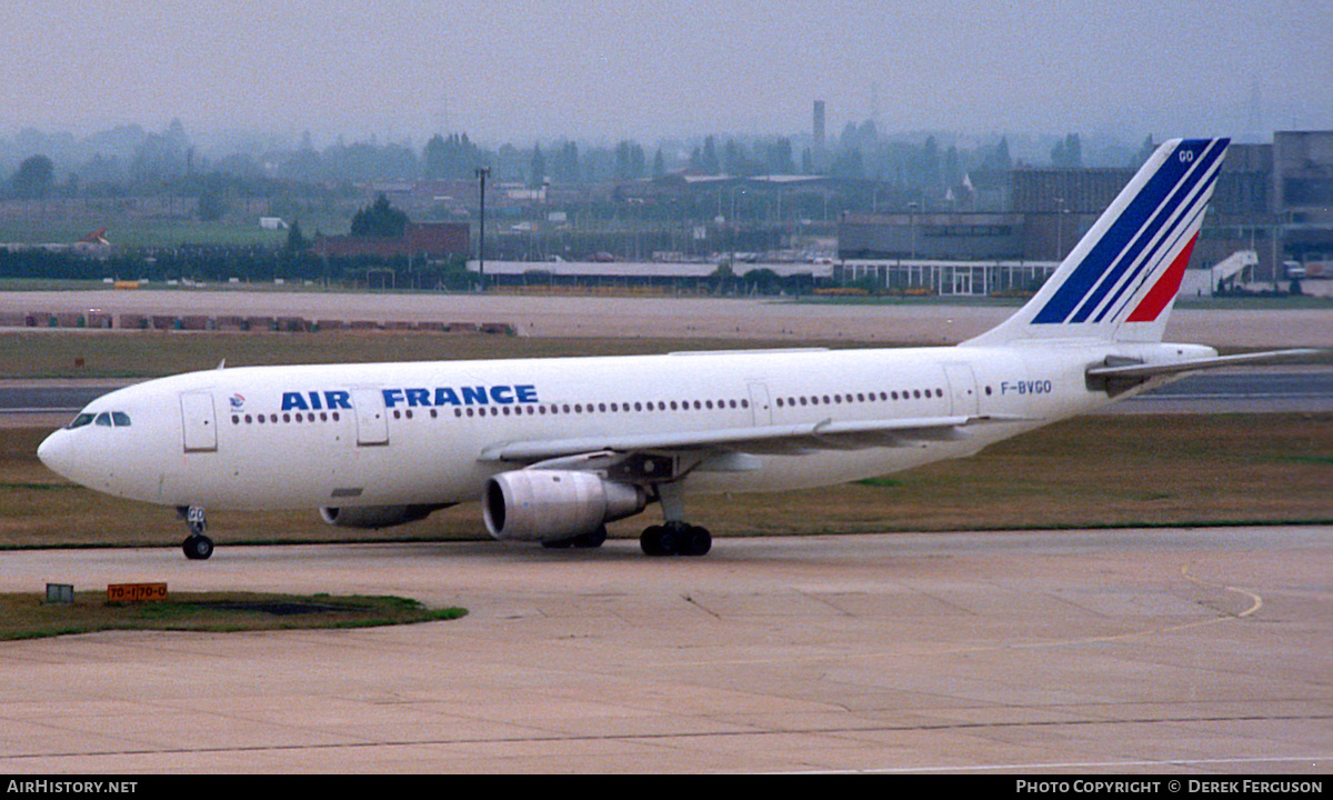 Aircraft Photo of F-BVGO | Airbus A300B4-203 | Air France | AirHistory.net #611297