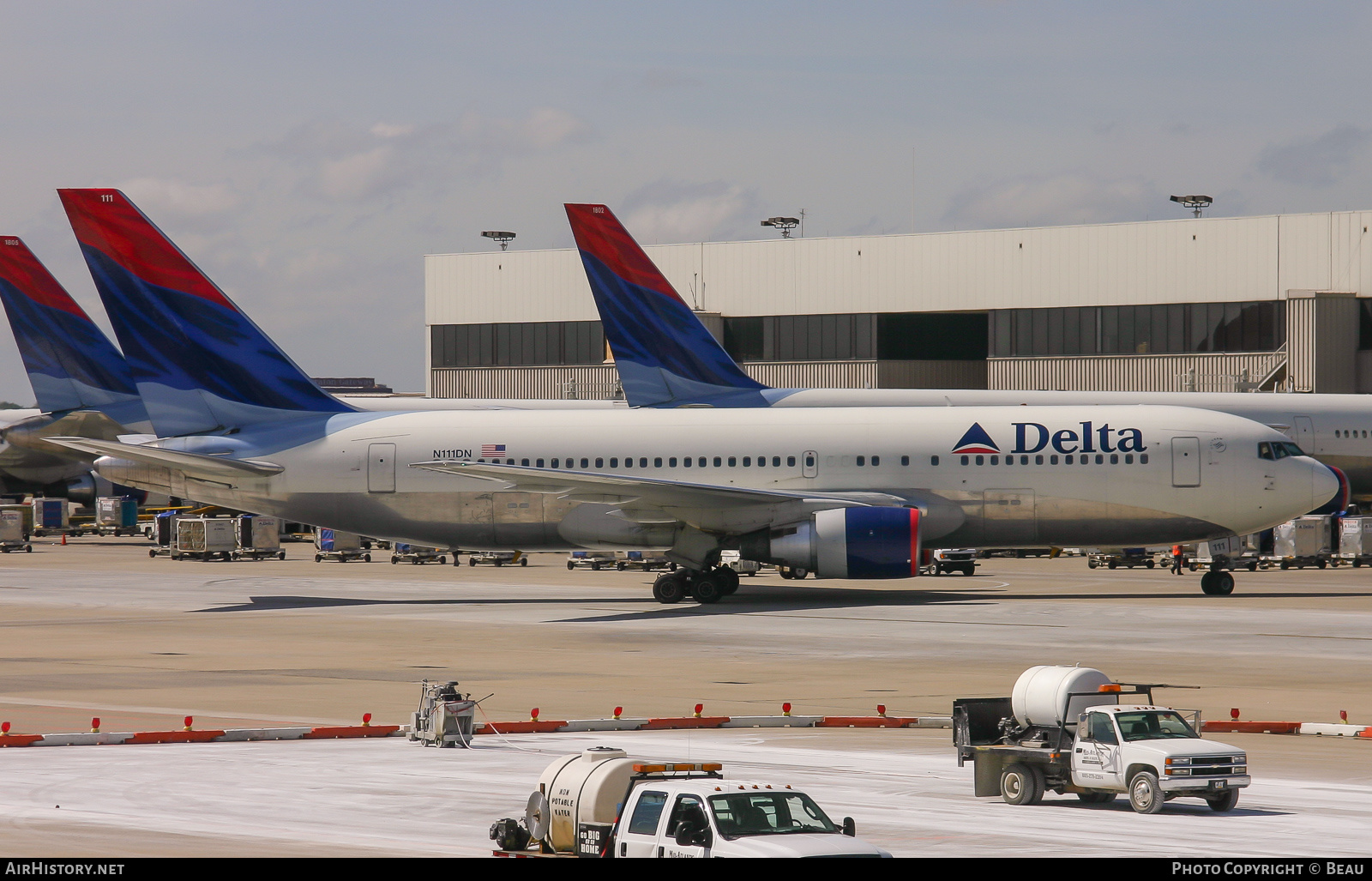 Aircraft Photo of N111DN | Boeing 767-232 | Delta Air Lines | AirHistory.net #611303