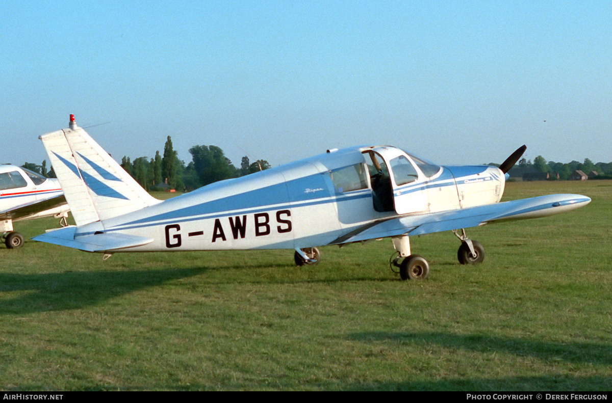 Aircraft Photo of G-AWBS | Piper PA-28-140 Cherokee | AirHistory.net #611312