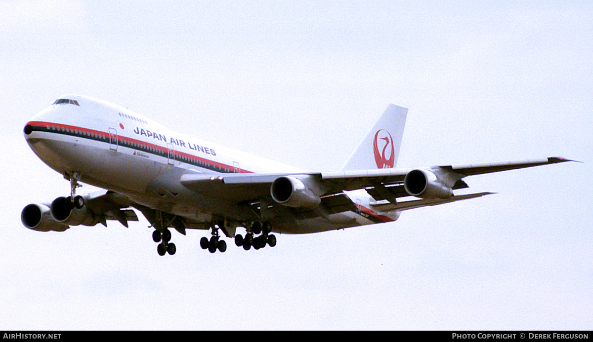 Aircraft Photo of JA8140 | Boeing 747-246B | Japan Air Lines - JAL | AirHistory.net #611317