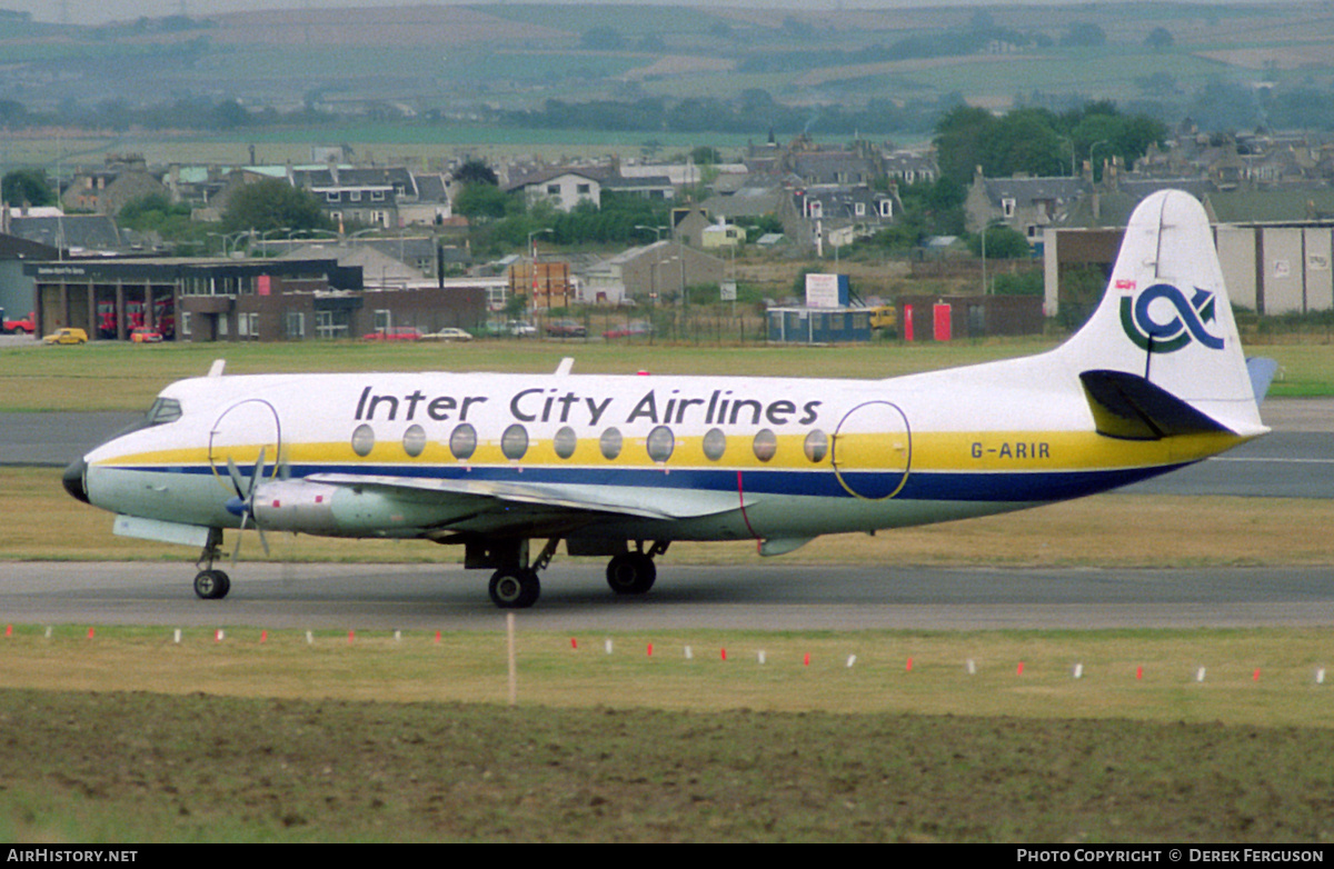 Aircraft Photo of G-ARIR | Vickers 708 Viscount | Janus Airways | AirHistory.net #611322