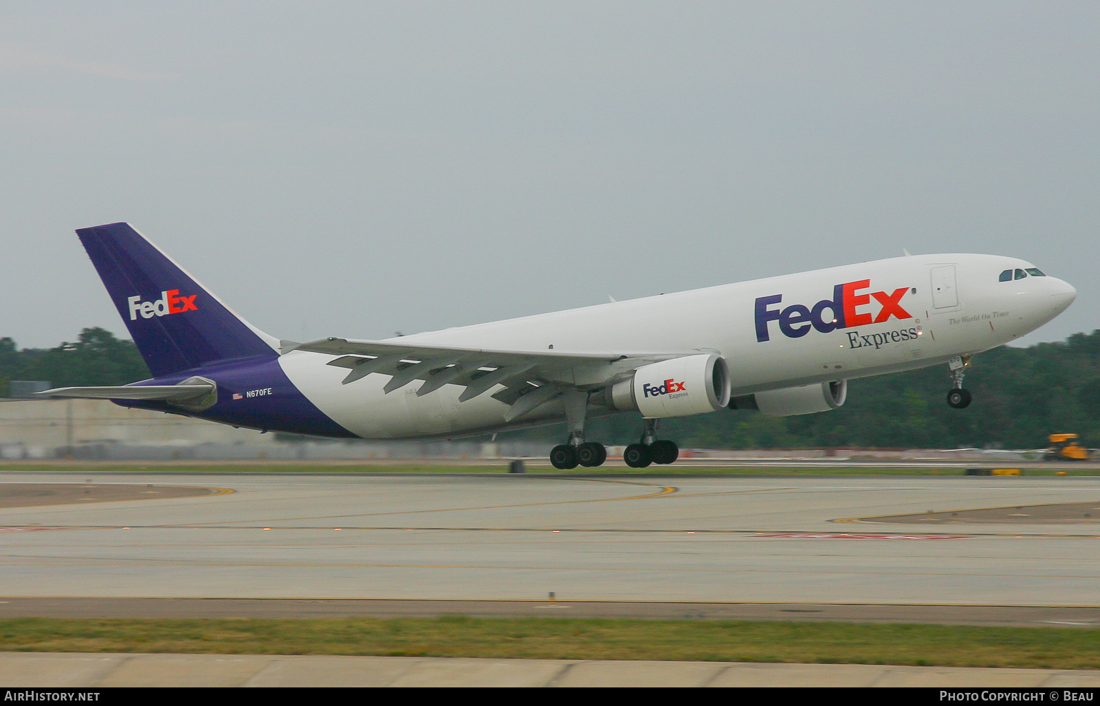 Aircraft Photo of N670FE | Airbus A300F4-605R | FedEx Express | AirHistory.net #611327